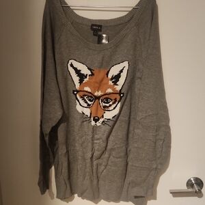 Torrid Gray Fox Sweater